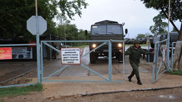 Российская военная база в городе Гудаута Республики Абхазия - Sputnik Абхазия