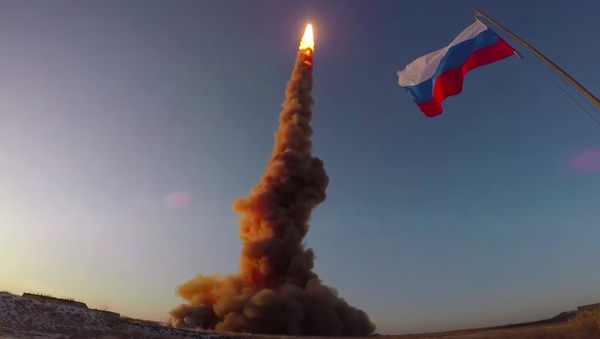 Видео испытаний новой противоракеты на полигоне Сары-Шаган - Sputnik Абхазия