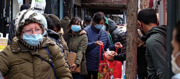 Раздача еды в День благодарения в США Раздача еды в День благодарения в США - Sputnik Абхазия