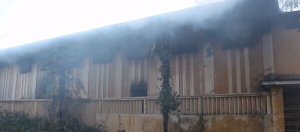 Пожар в кинотеатре - Sputnik Аҧсны