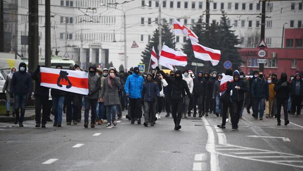 Акция протеста в Минске - Sputnik Абхазия