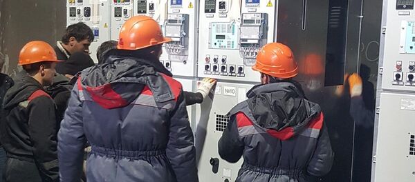 Ремонтные бригады приступили к монтажу нового оборудования Ремонтные бригады приступили к монтажу нового оборудования - Sputnik Абхазия