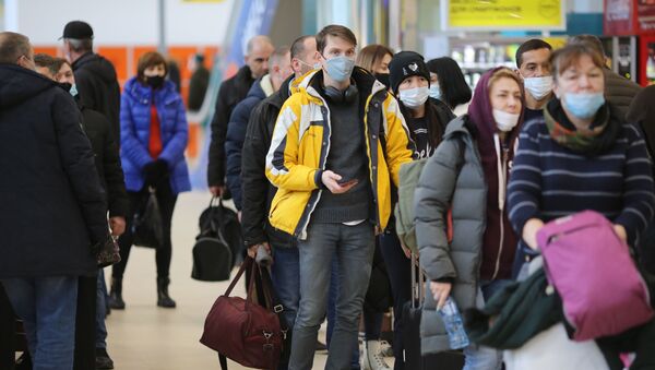 Международный аэропорт Волгограда в период пандемии коронавируса - Sputnik Аҧсны