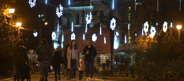 Новогоднее настроение в г.Сухум Новогоднее настроение в г.Сухум - Sputnik Абхазия