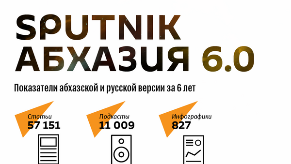 Спутник Абхазия 6 лет  - Sputnik Абхазия