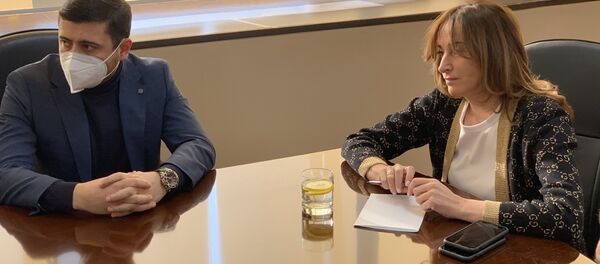 Министерстве экономики состоялось очередное рабочее совещание с руководством РУП «Черноморэнерго»  Министерстве экономики состоялось очередное рабочее совещание с руководством РУП «Черноморэнерго»  - Sputnik Абхазия