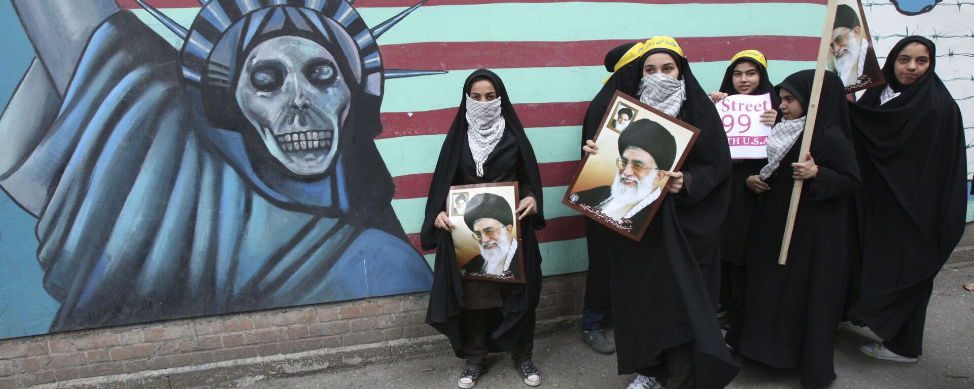 Антиамериканский митинг в Тегеране, Иран  - Sputnik Абхазия, 1920, 29.01.2026