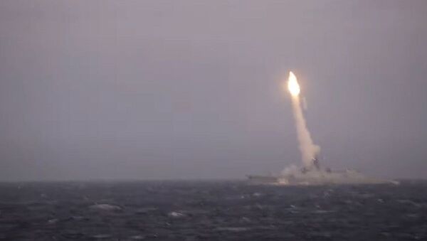 Пуск гиперзвуковой ракеты «Циркон» с фрегата «Адмирал Горшков» - Sputnik Абхазия