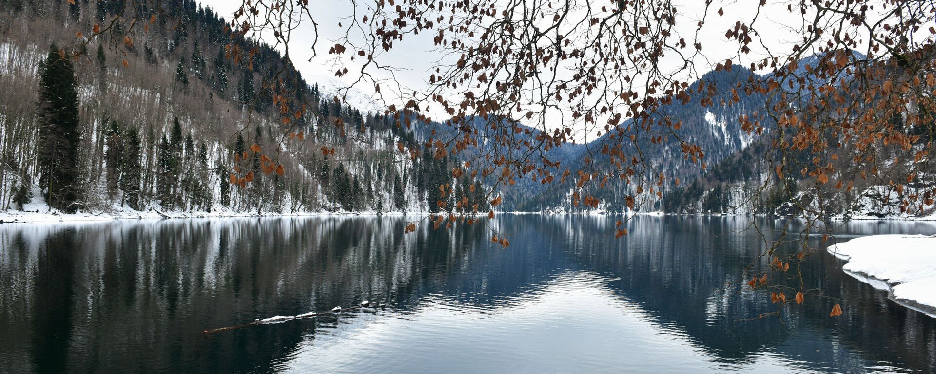 Озеро Рица ы - Sputnik Абхазия, 1920, 11.01.2022