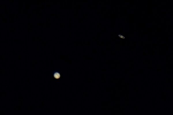 Встреча Юпитера и Сатурна в небе над штатом Канзас - Sputnik Абхазия