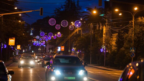 Новогоднее настроение в г. Сухум - Sputnik Абхазия