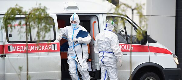 Карантинный центр в Коммунарке Карантинный центр в Коммунарке - Sputnik Абхазия