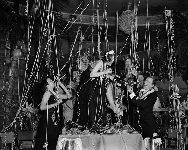 Празднование Нового года в Нью-Йорке, 1939 год  - Sputnik Абхазия