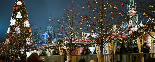 Москва в преддверии Нового года Москва в преддверии Нового года - Sputnik Абхазия