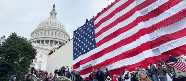 Акция протеста сторонников Д. Трампа в Вашингтоне Акция протеста сторонников Д. Трампа в Вашингтоне - Sputnik Аҧсны