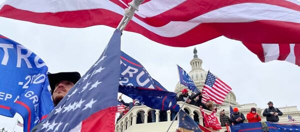 Акция протеста сторонников Д. Трампа в Вашингтоне Акция протеста сторонников Д. Трампа в Вашингтоне - Sputnik Абхазия