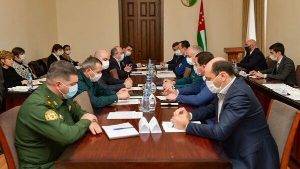 Заседание Координационного штаба  - Sputnik Абхазия