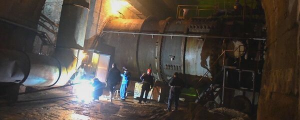 Ремонт деривационного тоннеля на ИнгурГЭС - Sputnik Аҧсны