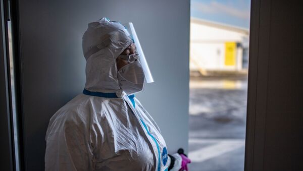 Госпиталь для больных COVID-19 в МКЦИБ Вороновское - Sputnik Абхазия