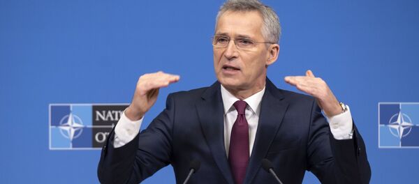 Пресс-конференция генерального секретаря НАТО Йенса Столтенберга  Пресс-конференция генерального секретаря НАТО Йенса Столтенберга  - Sputnik Абхазия