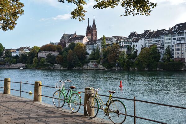 Набережная реки Рейн в Базеле, Швейцария - Sputnik Абхазия