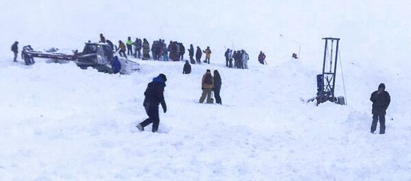 Сход лавины на Домбае - Sputnik Аҧсны