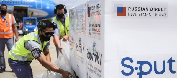 Прибытие рейса с вакциной Sputnik V в Аргентину Прибытие рейса с вакциной Sputnik V в Аргентину - Sputnik Абхазия