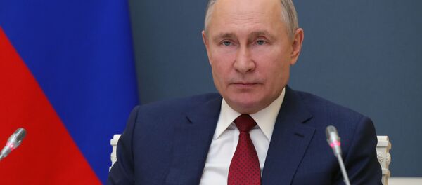 Президент РФ В. Путин выступил на сессии онлайн-форума Давосская повестка дня 2021 Президент РФ В. Путин выступил на сессии онлайн-форума Давосская повестка дня 2021 - Sputnik Абхазия