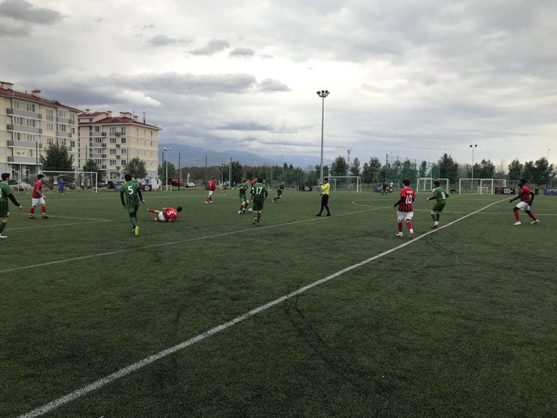 Молодежная сборная Абхазии по футболу провела первый матч в Сочи  - Sputnik Абхазия, 1920, 07.02.2021