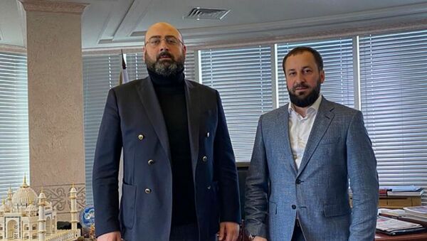 Министр туризма Абхазии Теймураз Хишба прибыл в Чеченскую Республику с рабочей поездкой - Sputnik Абхазия