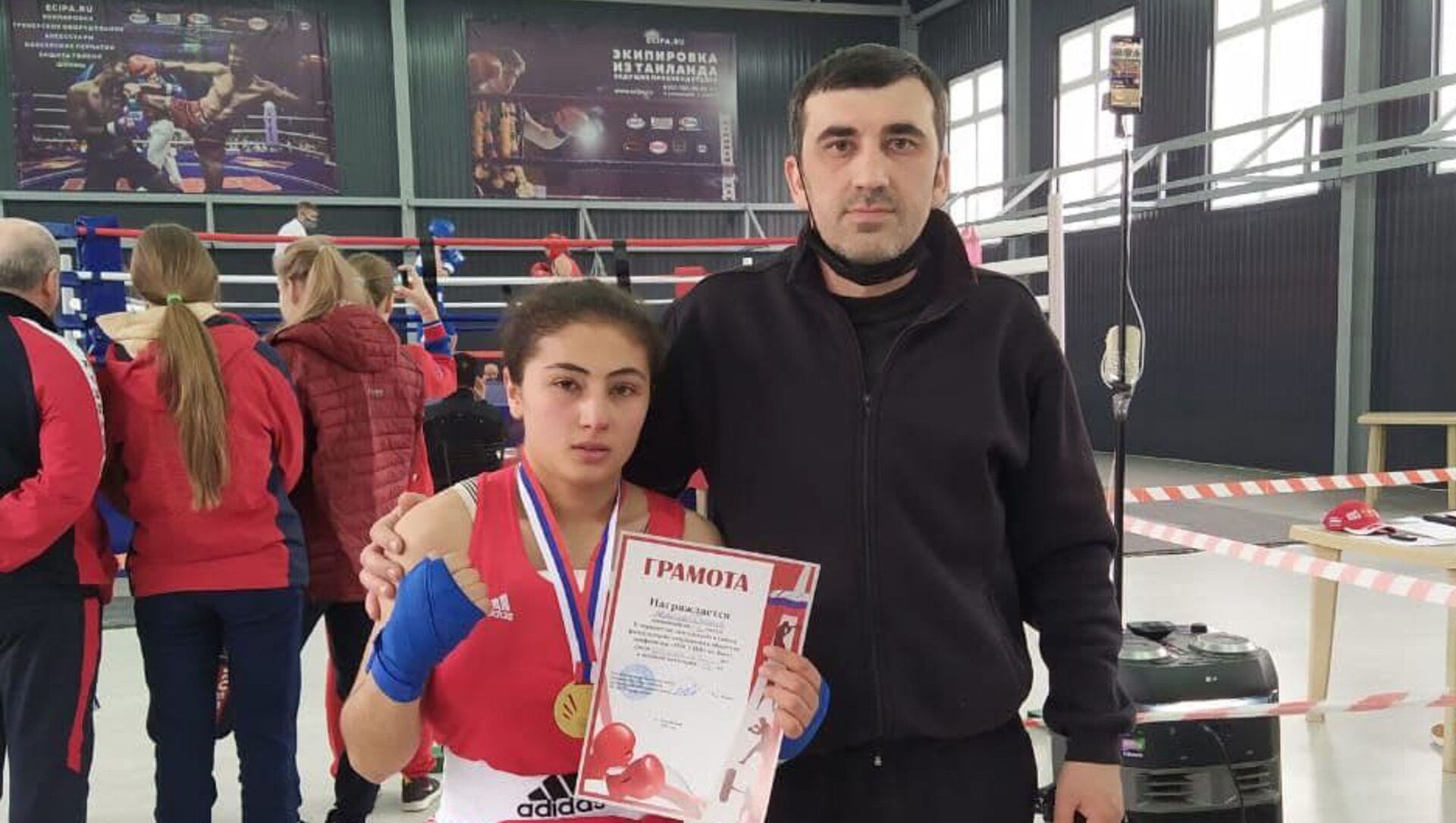 Девушка-боксер из Абхазии победила в первенстве в России - Sputnik Аҧсны, 1920, 24.03.2021