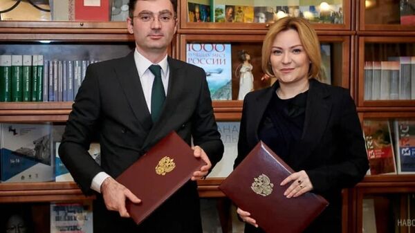 Подписан  План сотрудничества между Россией и Абхазией в области культуры на 2021 год  - Sputnik Аҧсны