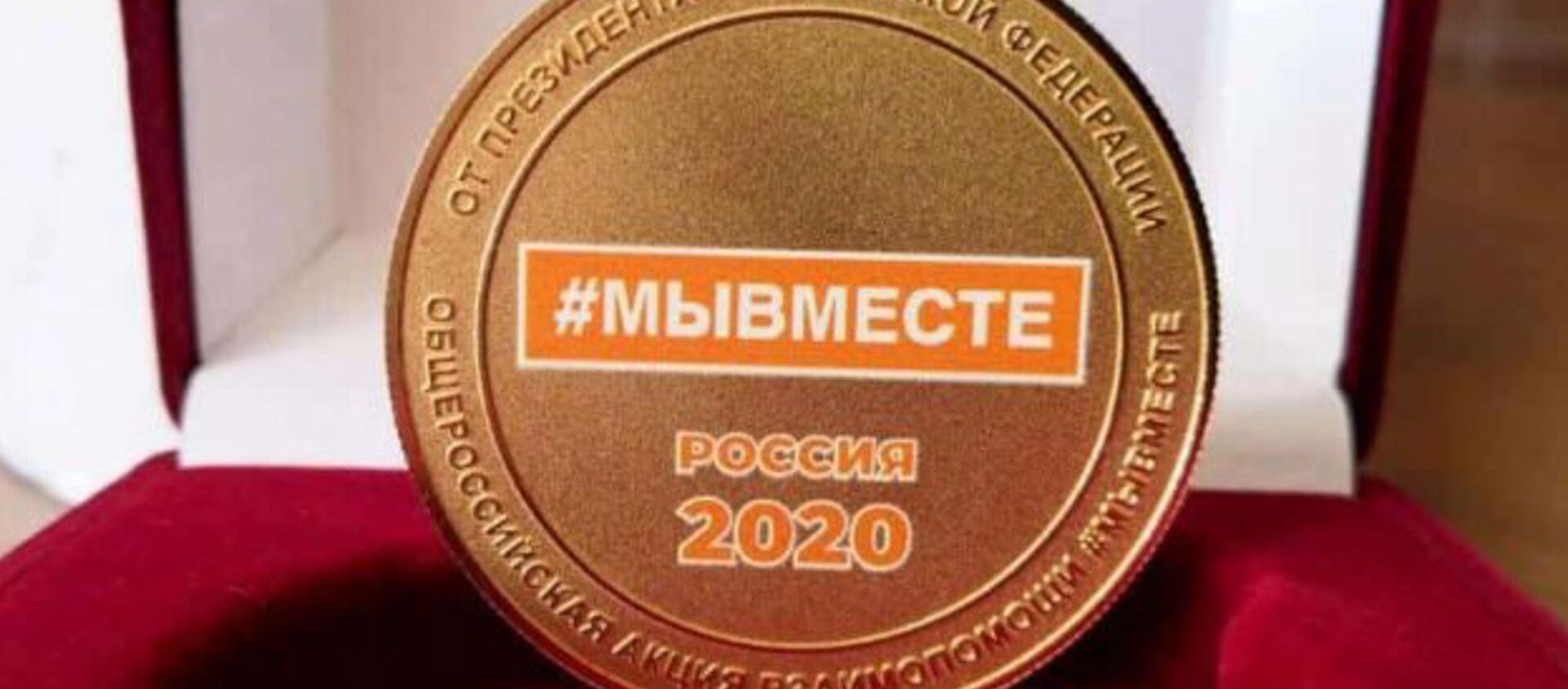 Президент России наградил медалями «#МыВместе» соотечественников Абхазии - Sputnik Абхазия, 1920, 25.03.2021