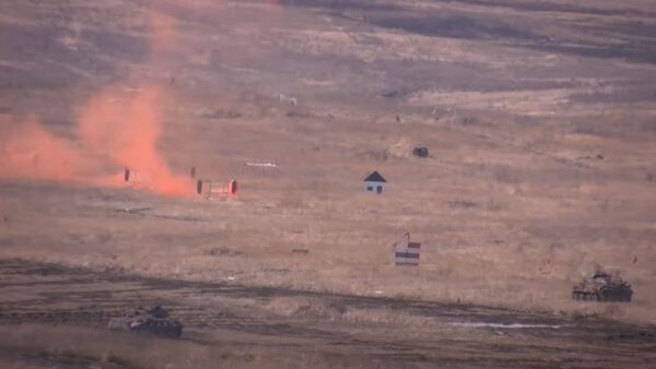 Стрельбы артиллеристов в ходе комплексного учения с соединениями ВВО в Приморье - Sputnik Абхазия