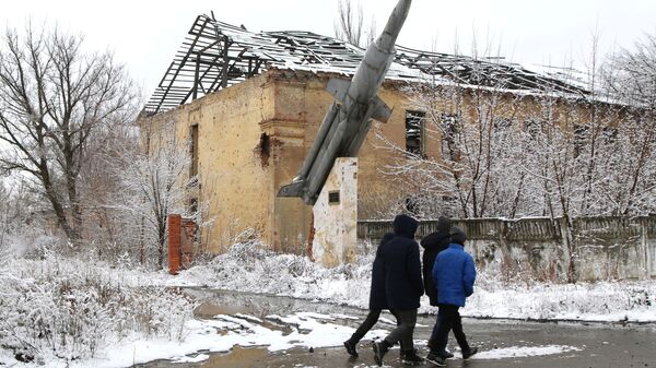 Ситуация на линии соприкосновения в Донецкой области - Sputnik Абхазия