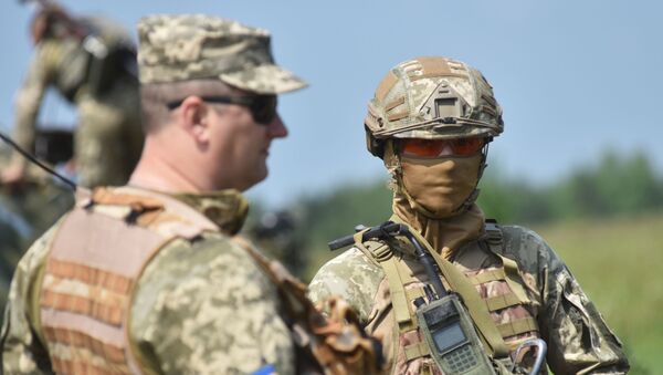 Военные учения солдат ВСУ во Львовской области - Sputnik Абхазия