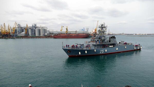 В порт Одессы вошли военные корабли НАТО - Sputnik Аҧсны