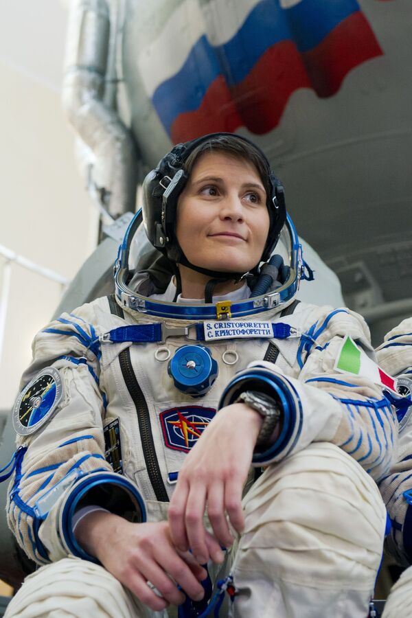 Член основного экипажа 42/43-й длительной экспедиции на МКС первая женщина-астронавт Италии ЕКА Саманта Кристофоретти  - Sputnik Абхазия