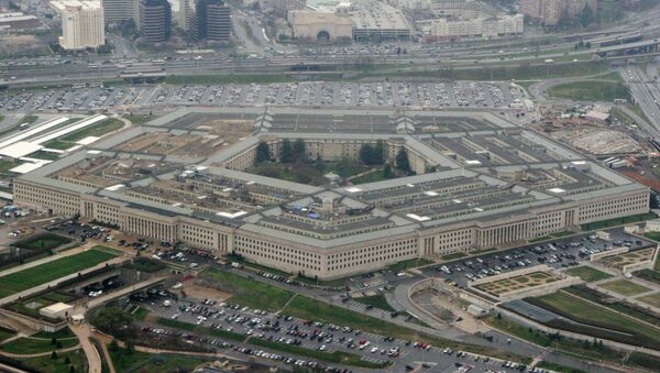 Пентагон на этой фотографии с высоты птичьего полета в Вашингтоне - Sputnik Абхазия