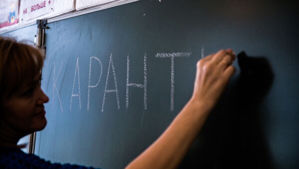 Карантин в школах Омска - Sputnik Абхазия
