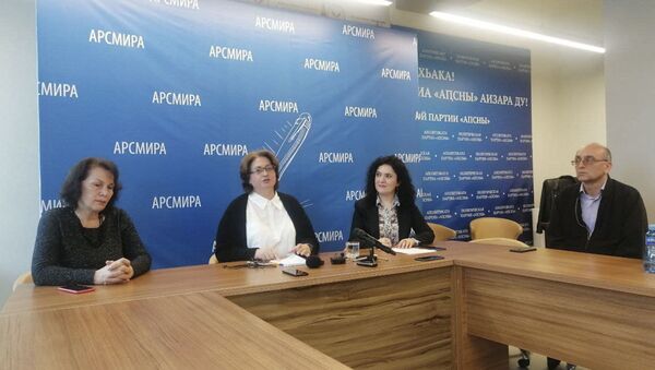 Пресс-конференция в АРСМИРА - Sputnik Абхазия