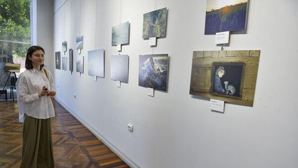 Открытие выставки Абхазия в фокусе в ЦВЗ  - Sputnik Абхазия