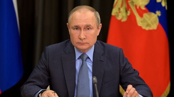 Президент РФ В. Путин провел встречу с вице-премьером РФ Т. Голиковой  - Sputnik Аҧсны