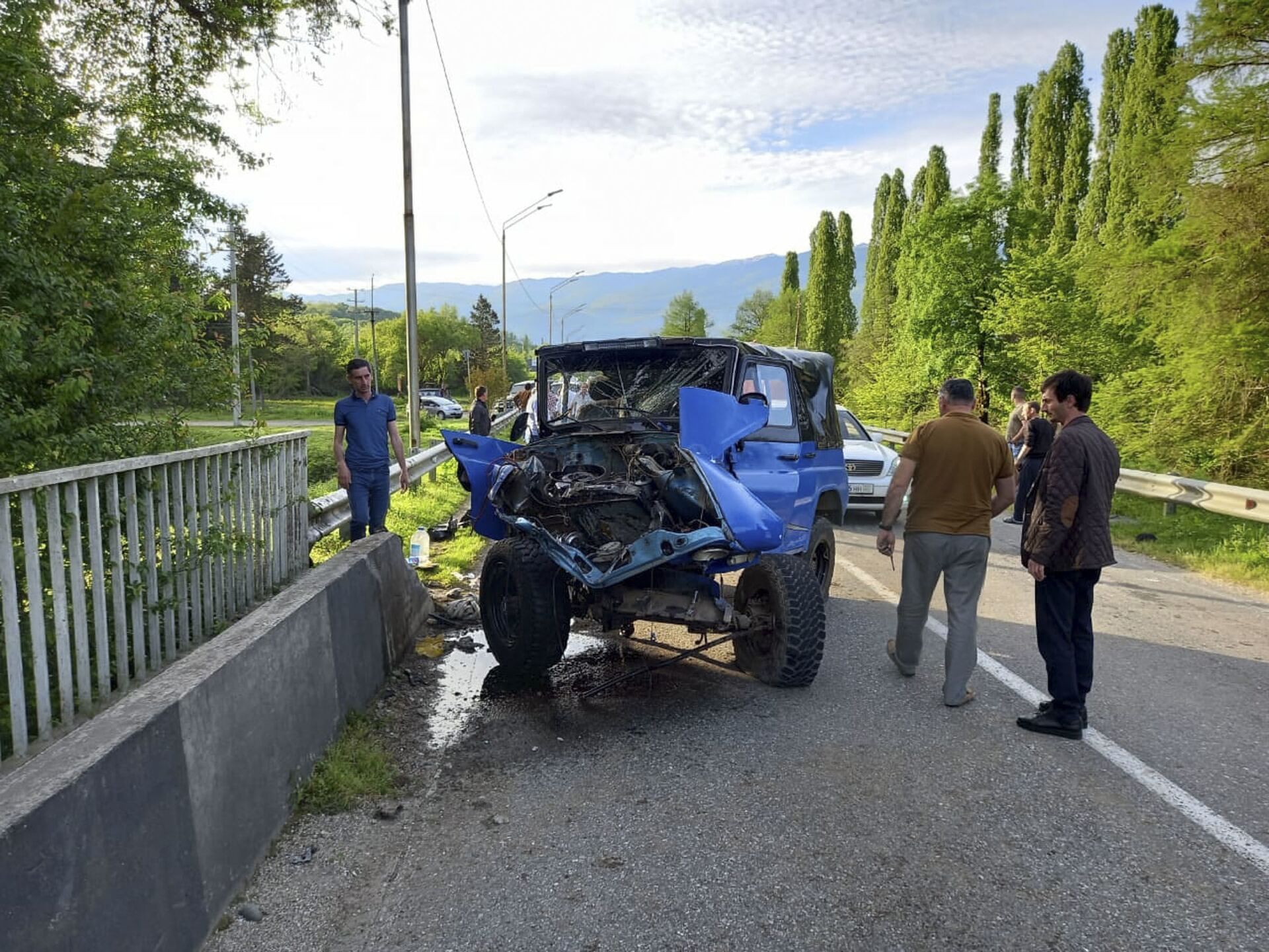 Три человека пострадали в ДТП в Гудаутском районе - Sputnik Абхазия, 1920, 06.05.2021