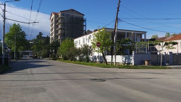 Улица Генерала Дбар  - Sputnik Абхазия