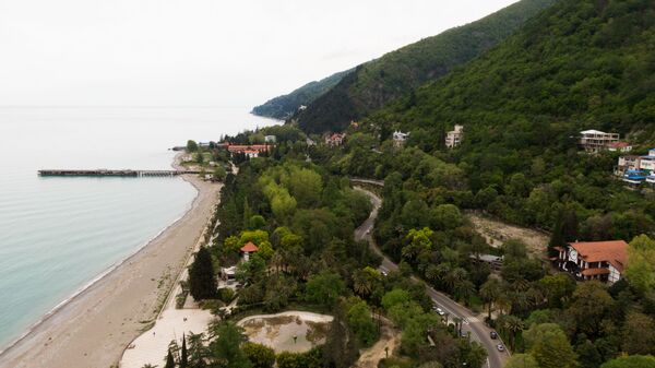 Набережная Гагры  - Sputnik Аҧсны