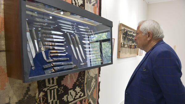 Выставка ножей открылась в музее Гудауты - Sputnik Абхазия
