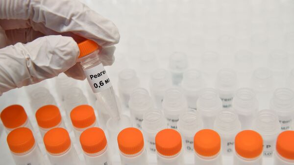 Лаборатория по производству реагентов для экспресс-тестов на коронавирус в Сколково - Sputnik Аҧсны