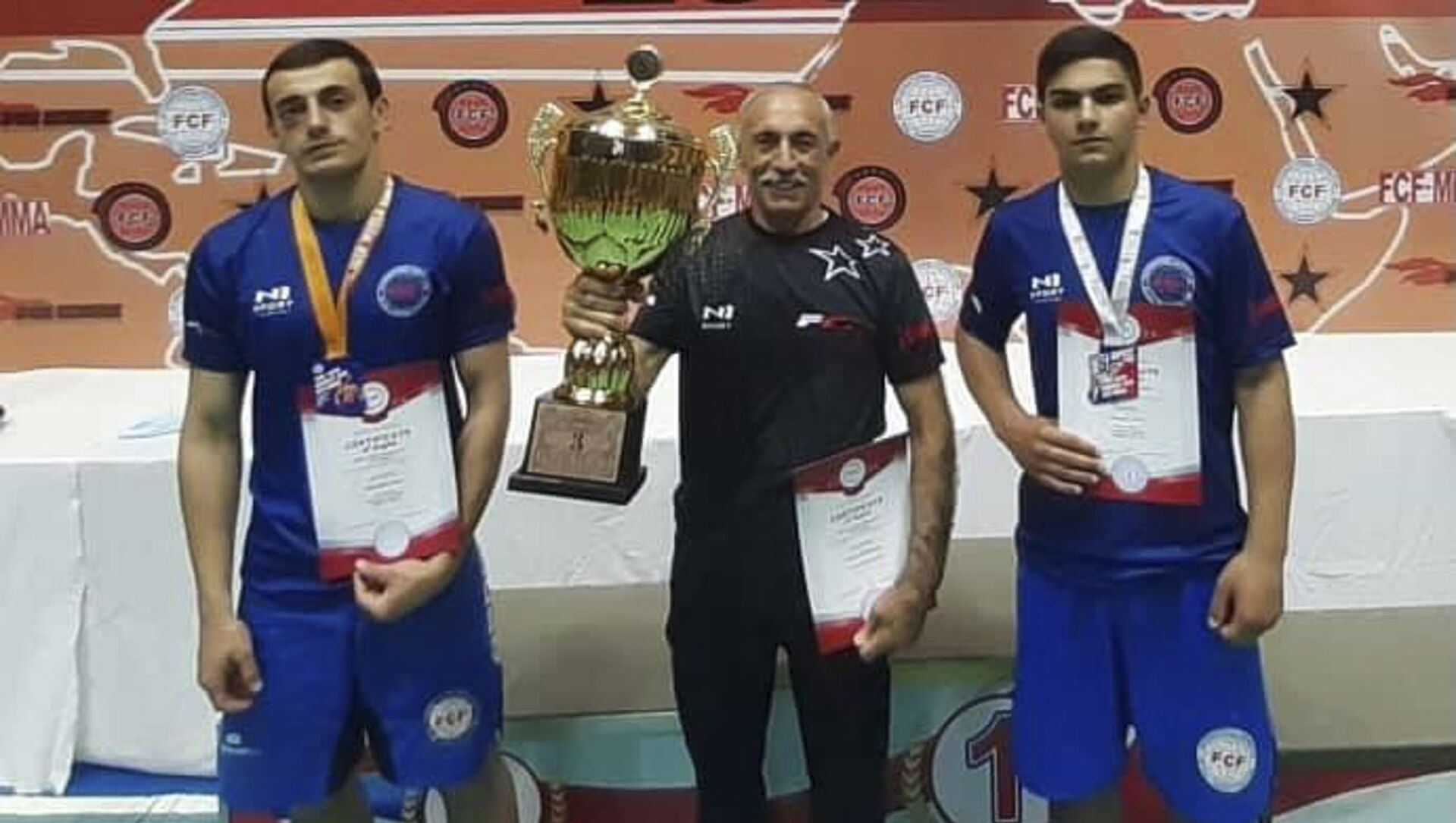 Сборная Абхазии стала третьей в командном зачете на Кубке мира по полноконтактному рукопашному бою - Sputnik Аҧсны, 1920, 04.06.2021
