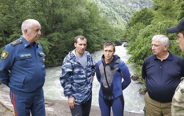 Поиски туристки в районе реки Гега  - Sputnik Абхазия